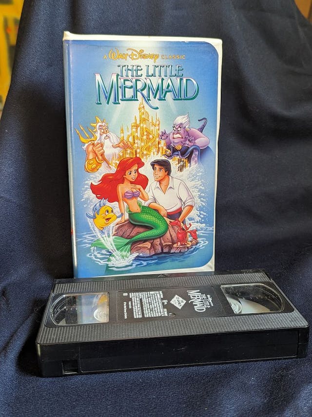 The Little Mermaid Black Diamond VHS