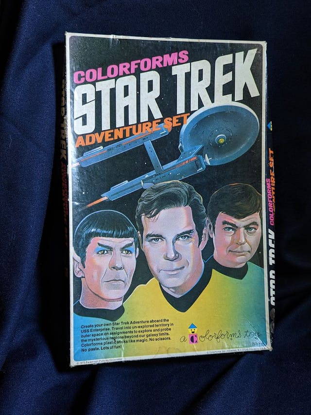 Star Trek Colorforms Adventure Set In Package